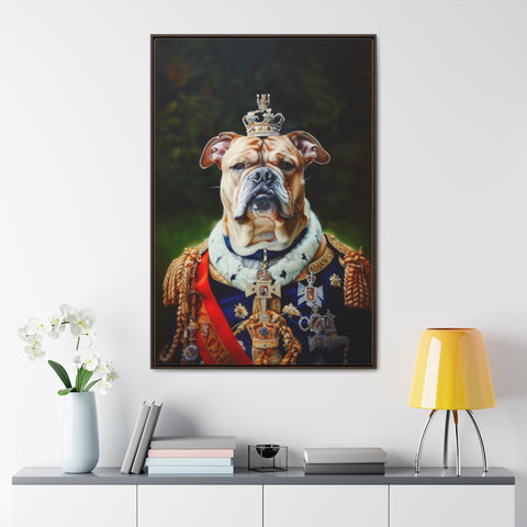 Royal Pet Portrait - English Bulldog