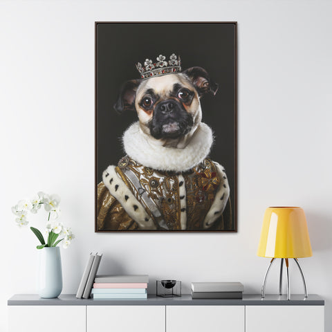 Royal Pet Portrait - Pug