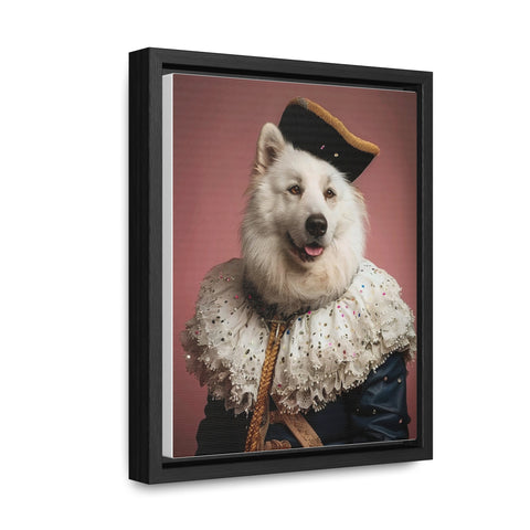 Royal Pet Portrait - White Alsatian