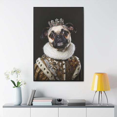 Royal Pet Portrait - Pug