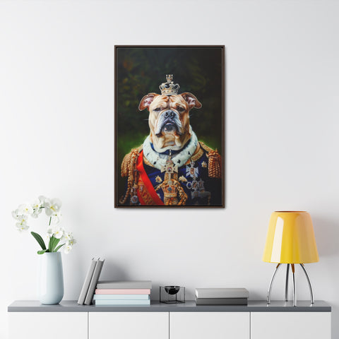 Royal Pet Portrait - English Bulldog