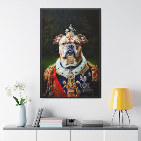 Royal Pet Portrait - English Bulldog