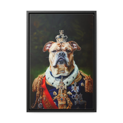 Royal Pet Portrait - English Bulldog