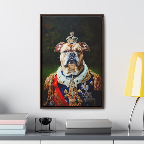 Royal Pet Portrait - English Bulldog