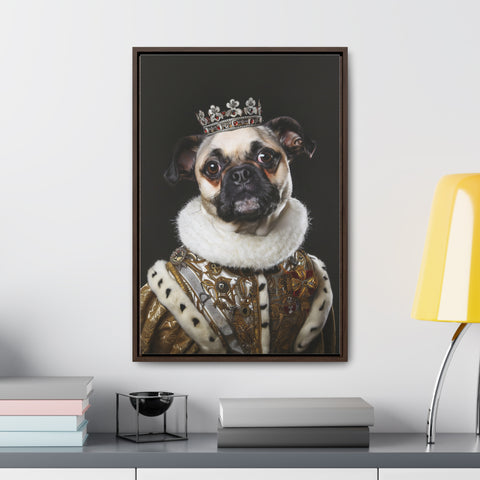 Royal Pet Portrait - Pug