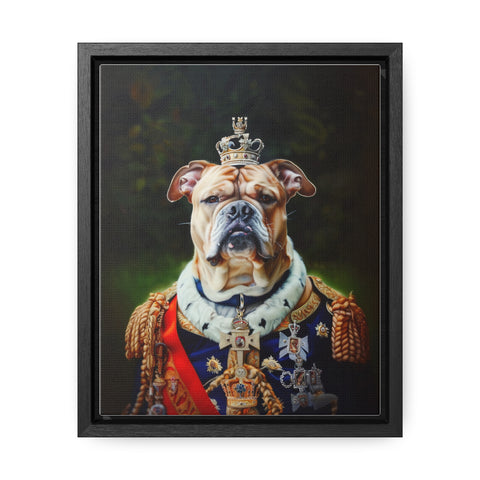 Royal Pet Portrait - English Bulldog