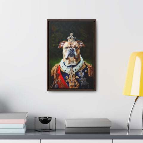 Royal Pet Portrait - English Bulldog