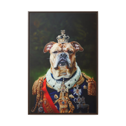 Royal Pet Portrait - English Bulldog