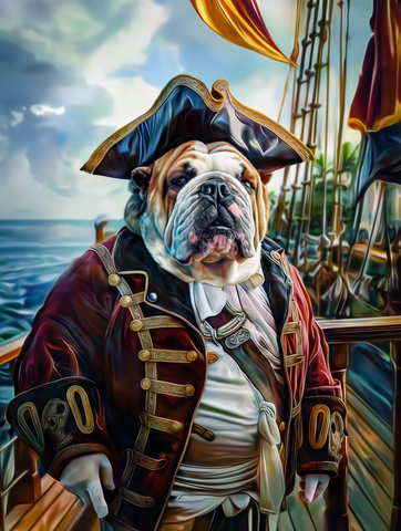 Pirate Pet Portrait