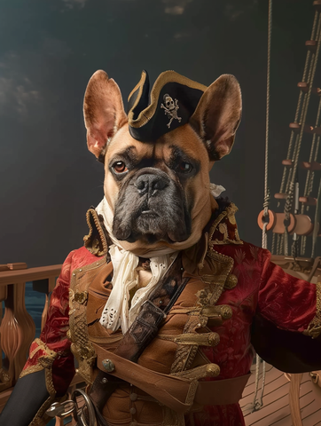 Pirate Pet Portrait